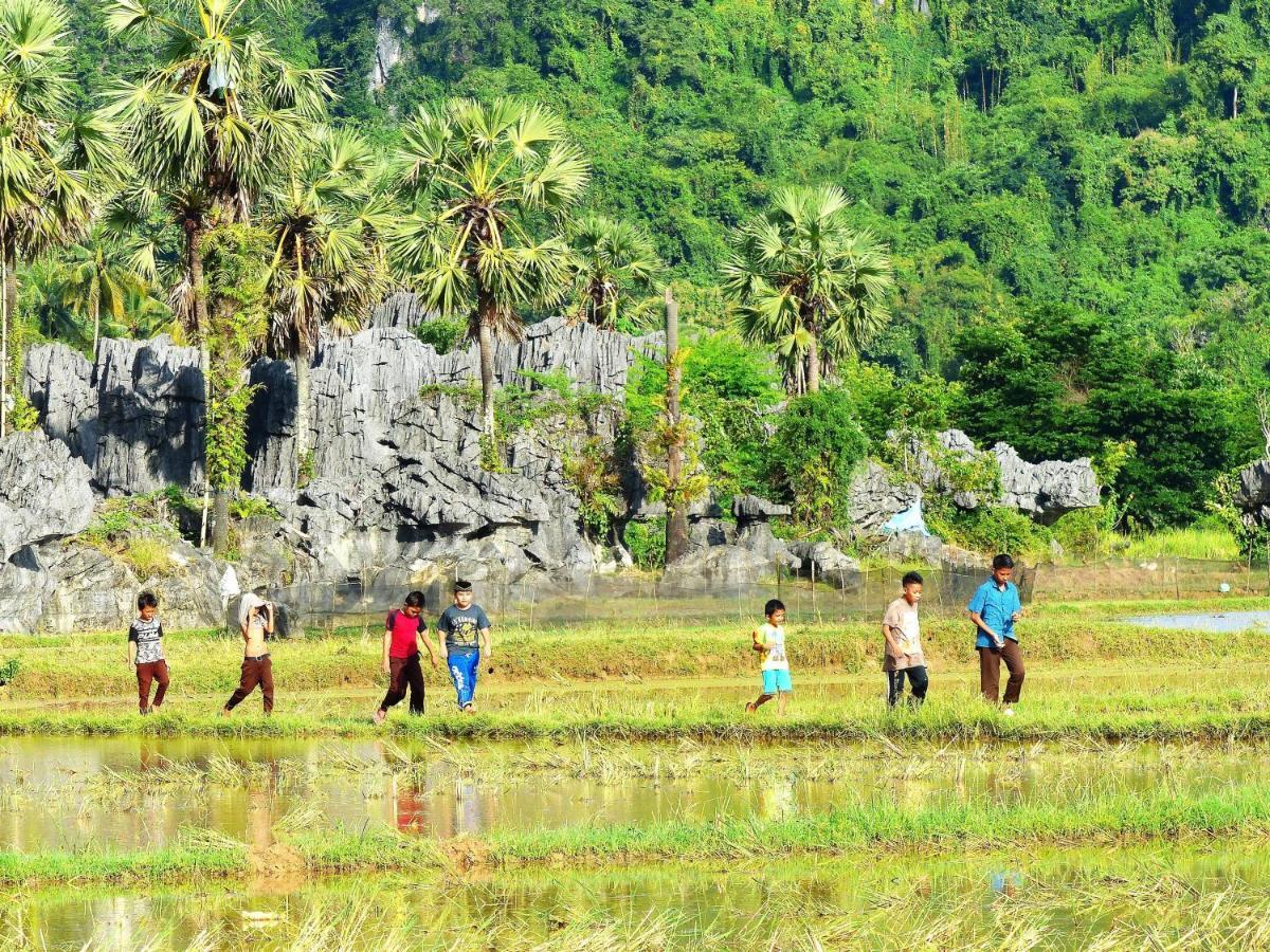 Rammang Rammang Eco Lodge Baloci المظهر الخارجي الصورة